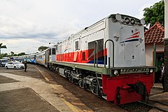 Yogyakarta Indonesia Train At Tugu Railway Station  Jpg