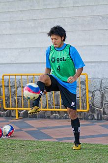 Yoshinaga Arima Training 2014.jpg