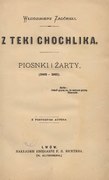 Włodzimierz Zagórski Z teki Chochlika. Piosnki i żarty