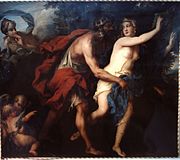 Jupiter, Semele and Juno. Flämisch, drittes Viertel des 17. Jahrhunderts (Erasmus Quellinus II oder Jan Erasmus Quellinus)