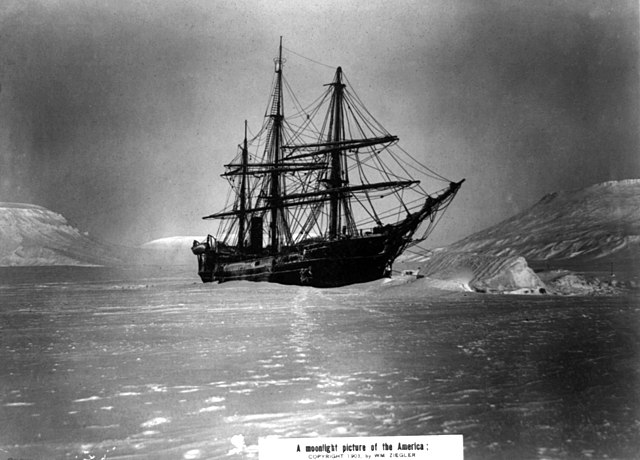 America anchored at Tepliz Bay