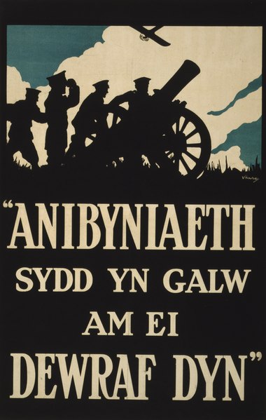 File:"Anibyniaeth sydd yn galw am ei dewraf dyn" LCCN2003663172 (cropped).tif