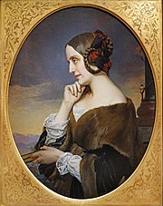 Marie d'Agoult, 1843.