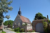 Saint-Pierre templom Dampierre-sur-Blévy-ben.