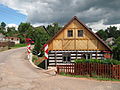 Čeština: Roubenka v České Proseči. Okres Jičín, Česká republika. English: Log cabin in Česká Proseč village, Jičín District, Czech Republic.