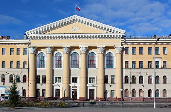 875. Здание управления Сибирской железной дороги, Томск Автор — ОлесяМ14