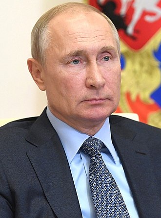 President Putin of Russia has been named the most powerful person the most number of times Putin V.V. 16-06-2020 (cropped).jpg