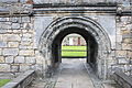 16th century entrance arch, Menstrie Castle.JPG