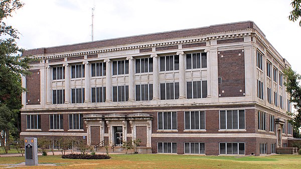 The Old Taylor County Courthouse has limited use.