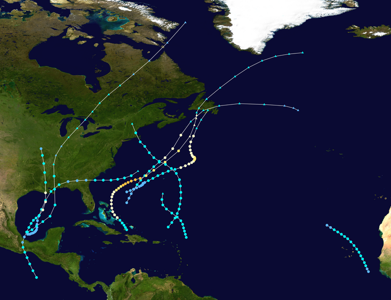 File:1923 Atlantic hurricane season summary map.png