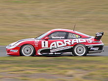 Bryce Washington (Porsche 911 GT3 Cup Car Type 996) placed second 1 Bryce Washington (SA), Porsche GT3 Cup.JPG