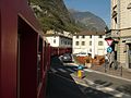 Southbound local train in Tirano