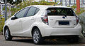 2012 Toyota Prius c in Cyberjaya, Malaysia (02).jpg