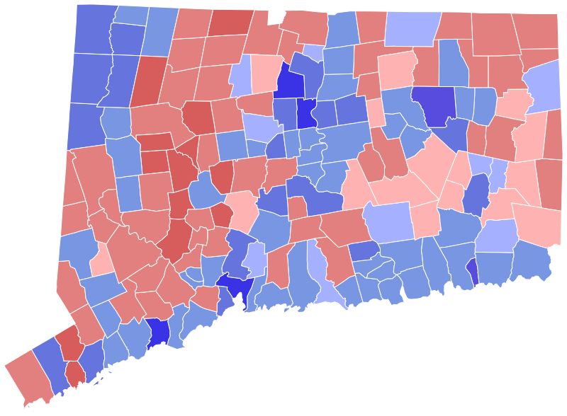 File:2012 United States Senate election in Connecticut results map by municipality.svg