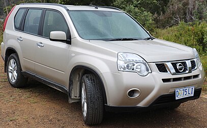 Nissan X-Trail после рестайлинга 2010 года