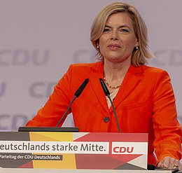 2019-11-22 Julia Klöckner CDU Parteitag autorstwa Olaf Kosinsky MG 5599.jpg