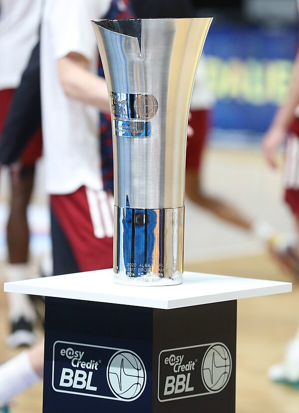 The Basketball Bundesliga trophy