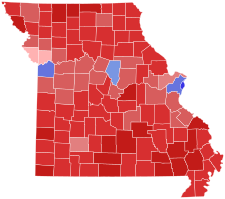 2022 United States Senate election in Missouri results map by county.svg