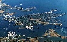 Mason's Island aerial view