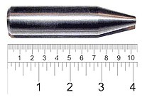 DU penetrator from the PGU-14/B incendiary 30mm round 30mm DU slug.jpg