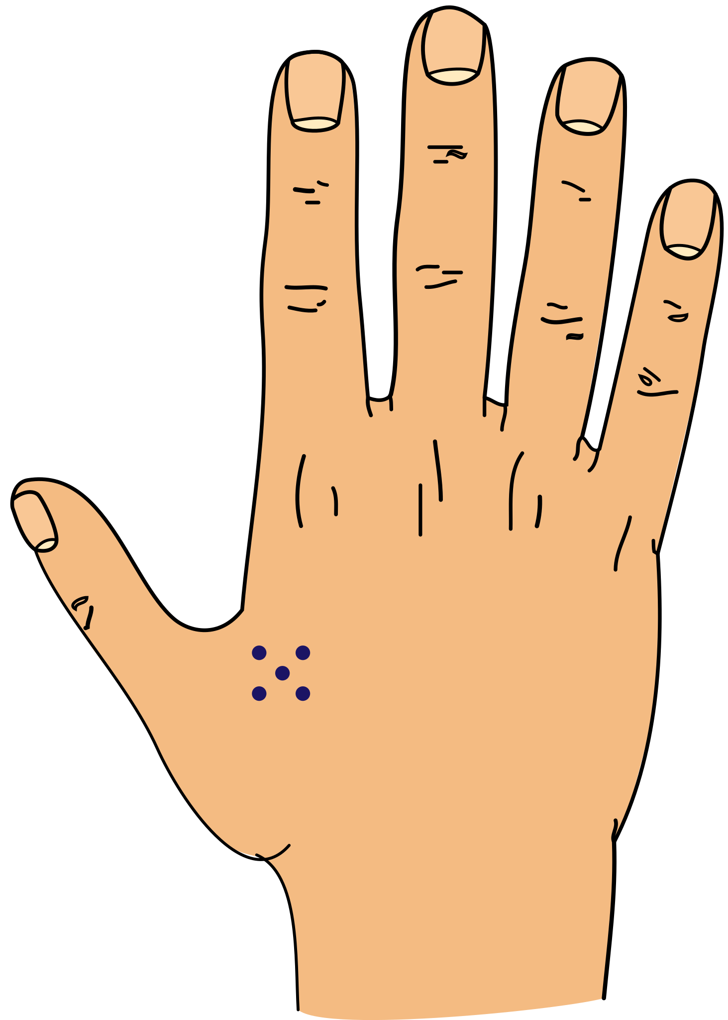 File:5 dots tattoo.svg - Wikimedia Commons