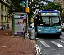 A 2017 XD60 (6098) on the LaGuardia-bound M60 SBS at Broadway/West 116th Street 6098 M60.jpg