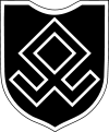 Wappen der 7. SS-Freiwilligen-Gebirgs-Division „Prinz Eugen“