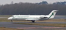 Thumbnail for File:9H-CLG Bombardier Challenger 850 - Air X Charter STN 130124.jpg