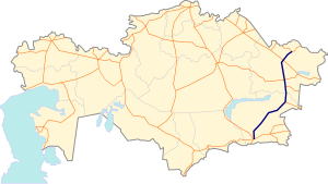 Course of the A 3