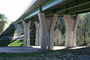 Silbachtal valley bridge