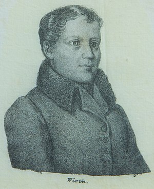 Johann Georg August Wirth: Leben, Denkmal, Ehrungen