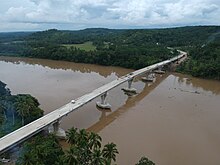 Agusan Bridge in Butuan City (Under construction) AGUSAN BRIDGE (AERIAL VIEW).jpg