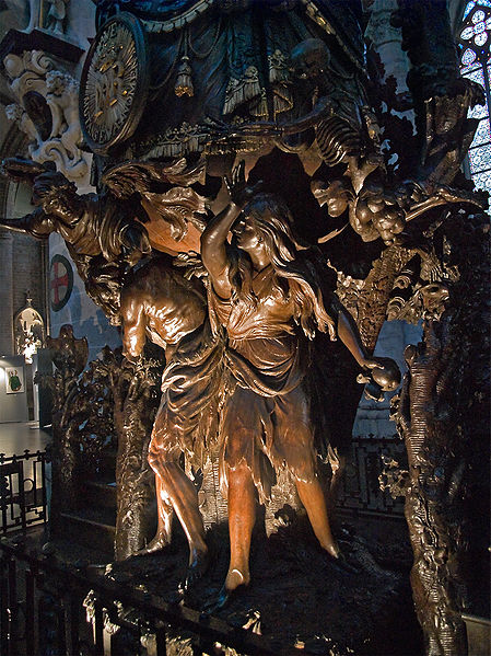 File:Adam et Eve chaire cathedrale Bruxelles.jpg