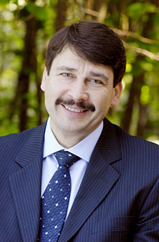 János Áder v roku 2012