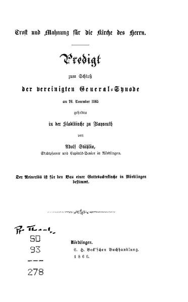 File:Adolf von Stählin - Trost und Mahnung für die Kirche des Herrn.pdf