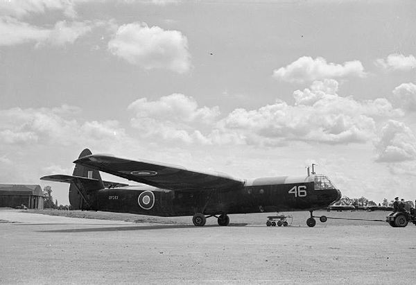 An Airspeed Horsa Mk.1 of the Heavy Glider Conversion Unit at Brize Norton during the Second World War