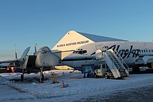 Alaska Aviation Museum zimą, 2019..jpg