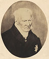 Alexander von Humboldt, 1857, dos anys abans del seu decés.
