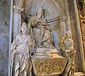 Papa XI. Leo'nin heykeli anit mezarinda