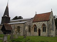 Сессии стартовали в сарае, переделанном под студию, близ города Дидкот, находящегося в 16 км от Оксфорда (на фото изображена городская церковь)