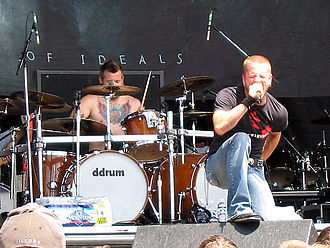 Melodic metalcore band All That Remains performing at Ozzfest 2006 All That Remains live in East Troy at Ozzfest 2006.jpg