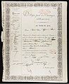 Passeport de 1846