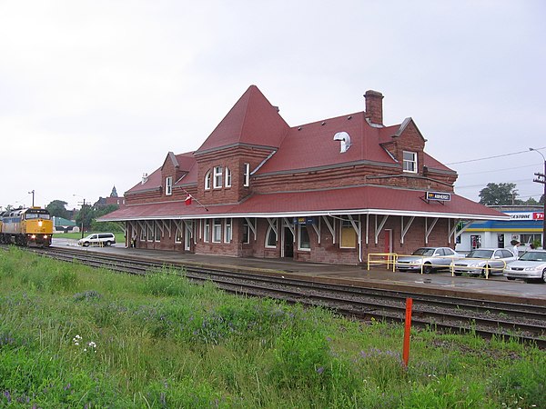 Amherst railway station