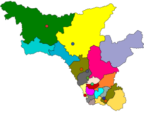 Amur region administrative divisions.svg
