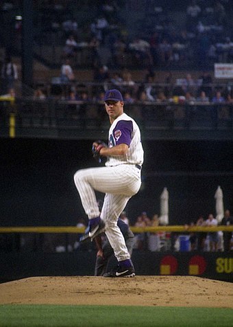 Andy Benes, the Opening Day starting pitcher in 1993, 1994, and 1995