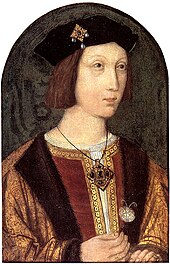 Portrait of Arthur, Prince of Wales (1486-1502) reidentified by Mould Anglo-Flemish School, Arthur, Prince of Wales (Granard portrait) -004.jpg