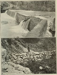 Santiago Creek River in California, United States