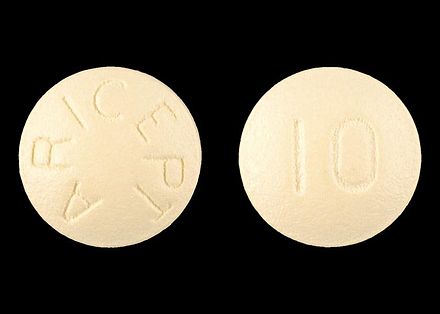 10 mg Aricept pill