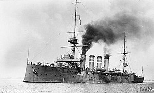 Armoured cruiser HMS Roxburgh - IWM Q 75299.jpg