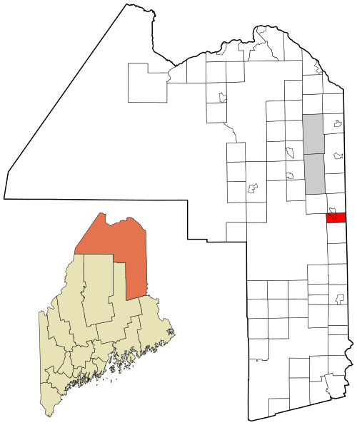 Location of Blaine, Maine